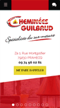 Mobile Screenshot of c-guilbaud.com